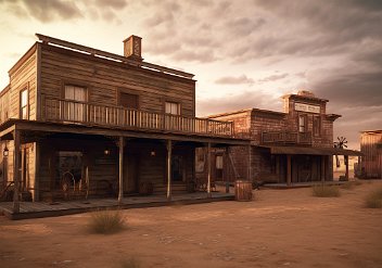 Wild west town